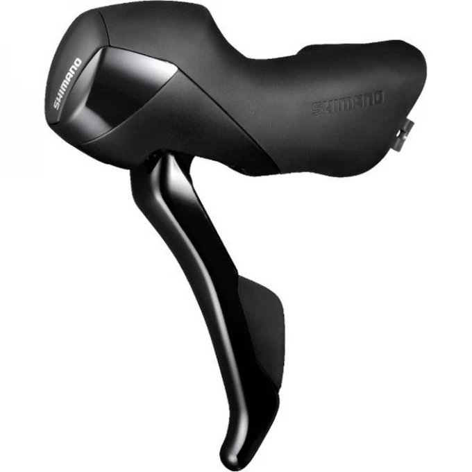 Шифтер/Тормозная ручка SHIMANO NON-SERIES ST-RS505, левый, 2 скорости, с тросом переключения ISTRS505LI Шифтер/Тормозная ручка SHIMANO NON-SERIES ST-RS505, левый, 2 скорости, с тросом переключения ISTRS505LI