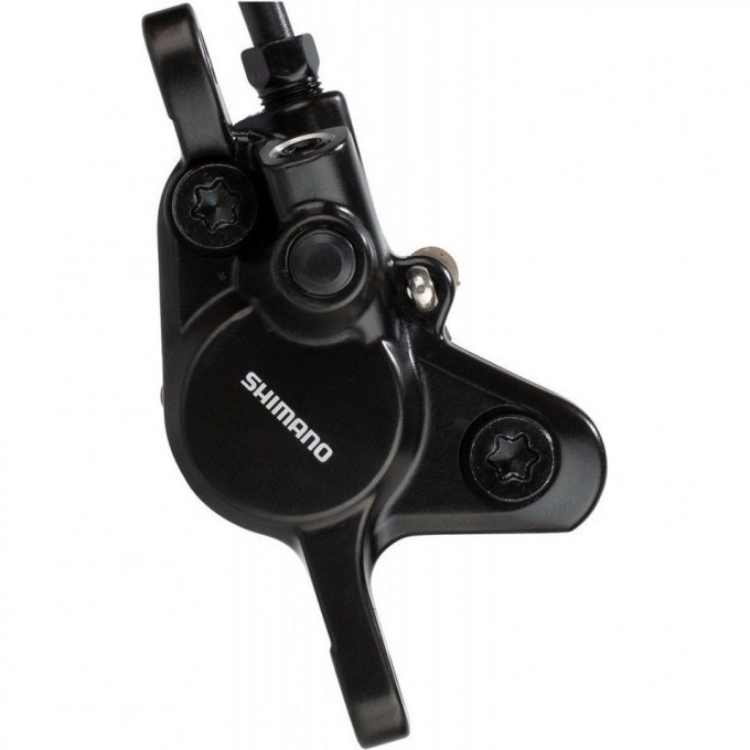 Калипер гидравлический SHIMANO MT400, POST MOUNT, пластиковые колодки, без адаптера, EBRMT400MPRXL Калипер гидравлический SHIMANO MT400, POST MOUNT, пластиковые колодки, без адаптера, EBRMT400MPRXL