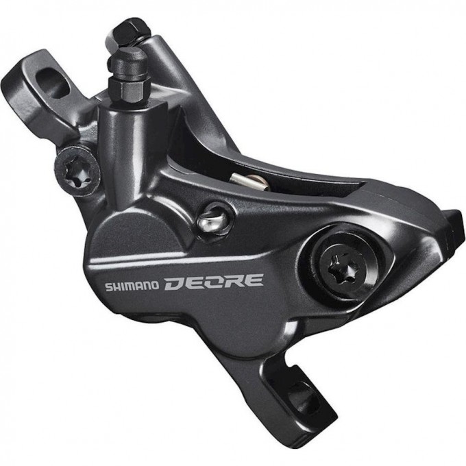 Калипер гидравлика SHIMANO M6120, POST MOUNT, полимерные колодки G03S без кулера, без адаптера EBRM6120MPRX Калипер гидравлика SHIMANO M6120, POST MOUNT, полимерные колодки G03S без кулера, без адаптера EBRM6120MPRX
