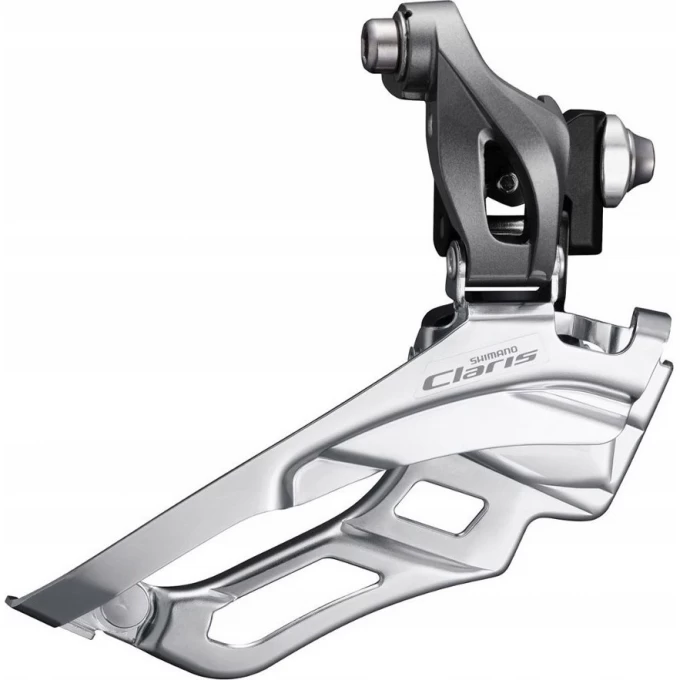 Переключатель передний SHIMANO CLARIS, R2030, 3x8 скоростей на упор EFDR2030F Переключатель передний SHIMANO CLARIS, R2030, 3x8 скоростей на упор EFDR2030F