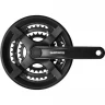 Система SHIMANO TY301, 175 мм, квадрат, 48/38/28, с защитой, черный, без упаковки AFCTY301E888CL