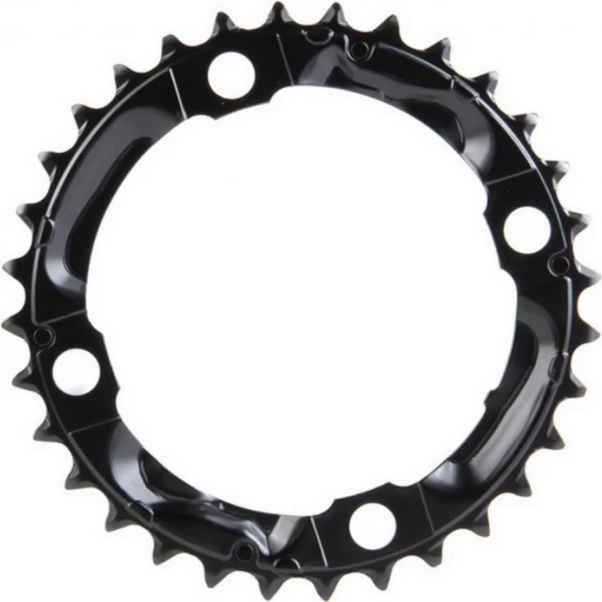 Звезда передняя SHIMANO DEORE для FC-M590/T4010, 36T, черный Y1LD98090