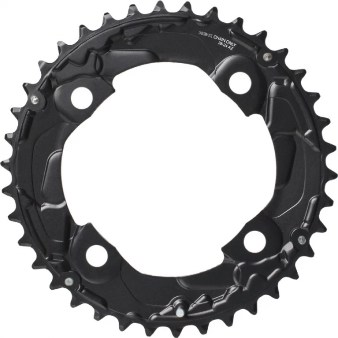Звезда передняя SHIMANO, для FC-M677, 38T-AZ, Y1RM98020 Звезда передняя SHIMANO, для FC-M677, 38T-AZ, Y1RM98020