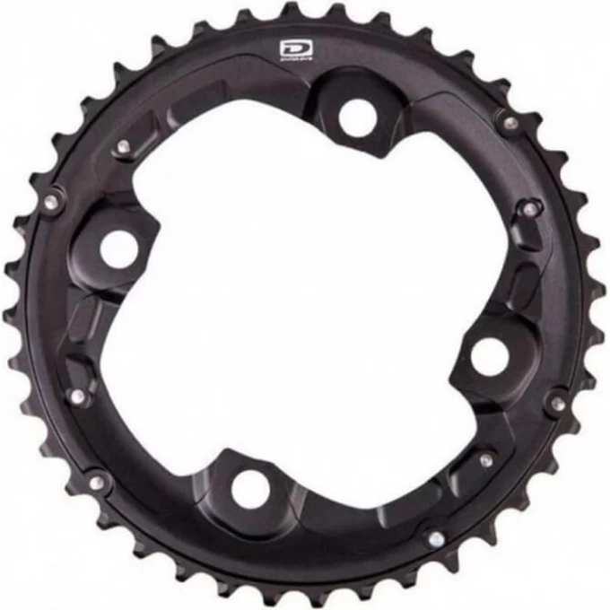 Звезда передняя SHIMANO Y-PART FC-M615, 38T-AK, черная Y1P098020 Звезда передняя SHIMANO Y-PART FC-M615, 38T-AK, черная Y1P098020